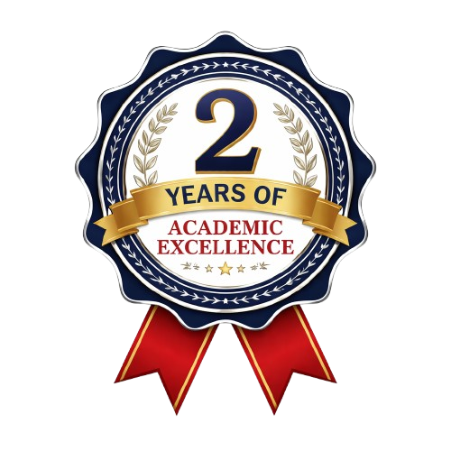 2 Years of Academic Excellence