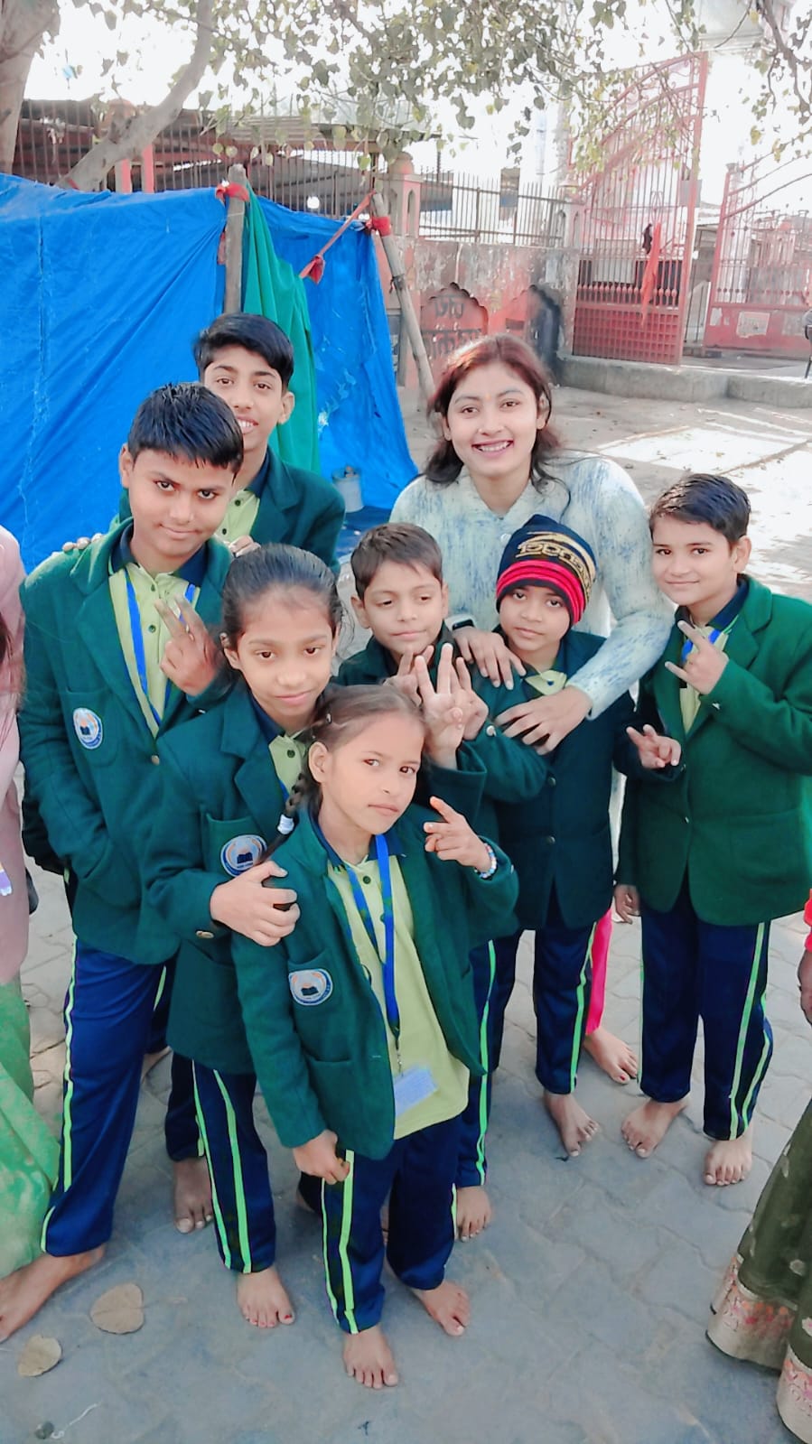 Another small group of students